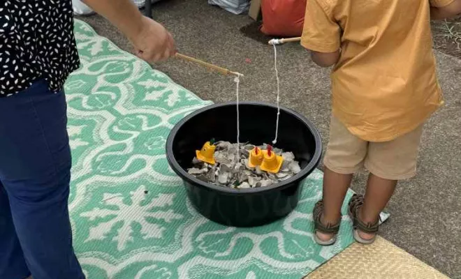 Clôture de la Semaine de la Petite Enfance : Encore jouer à l'infini au village petite enfance à La ville du Port, Saint-Denis, Les Petits Pas