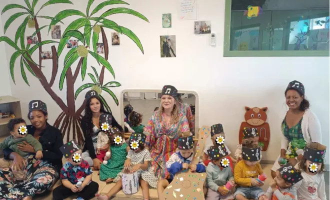 Fête de la Musique à la crèche Les Petits Pinpins à Saint-Joseph🎶, Saint-Denis, Les Petits Pas