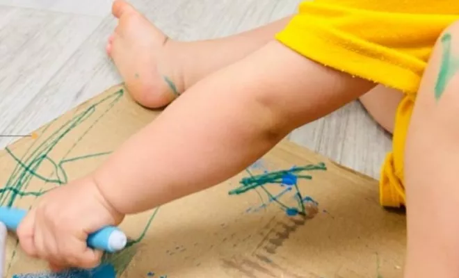 🎨 Activité dessin libre à la crèche Les Caramboles au Port : quand l’imaginaire prend vie sur le papier !, Saint-Denis, Les Petits Pas
